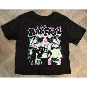 Pink Floyd Shirt Womens XS Black Pink Retro Rock 70's 80's‎ 90's Concert Rock